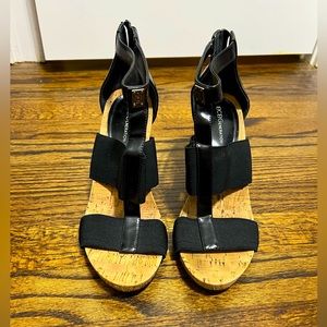 BCBG wedge heels, Size 8